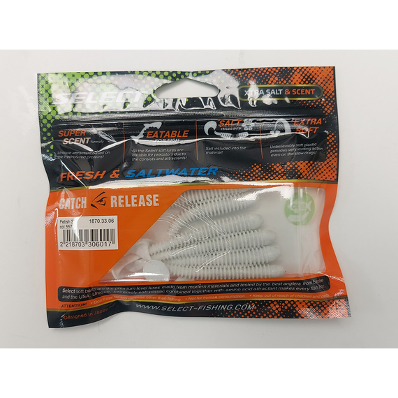 Силикон Select Fetish 3" col.557 (6 шт/упак), Длина силикона: 3" (7.62 см), Расцветка силикона: 557, фото , изображение 11