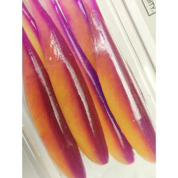 Силікон Keitech Easy Shiner 4.5" (6 шт/упак), колір:pal#12 grape shad, Довжина силікону: 4.5" (11.4 см), Колір силікону: PAL#12 Grape Shad, фото , изображение 11