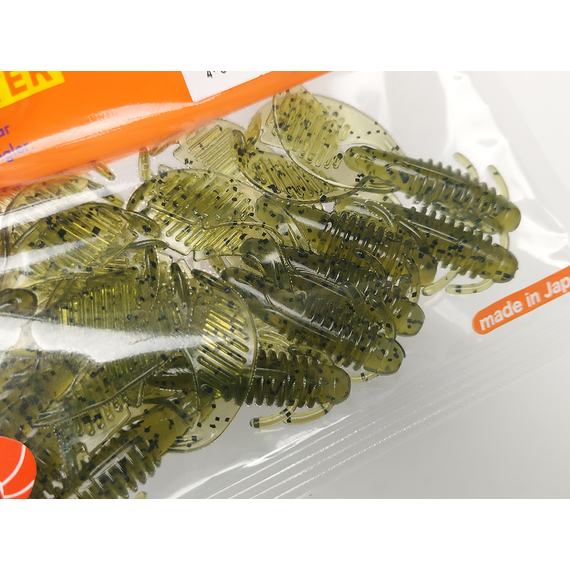Силікон Reins AX Craw Mini 2" 001 Watermelon Seed (12шт/уп), Довжина силікону: 2.0" (5,08 см), Колір силікону: 001 Watermelon Seed, фото , изображение 3