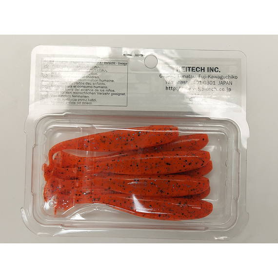 Силікон Keitech Easy Shiner 3.5" (7 шт/упак), колір:ea#13 spicy mustard/blue, Довжина силікону: 3.5" (8.9 см), Колір силікону: EA#13 Spicy Mustard/Blue, фото , изображение 11