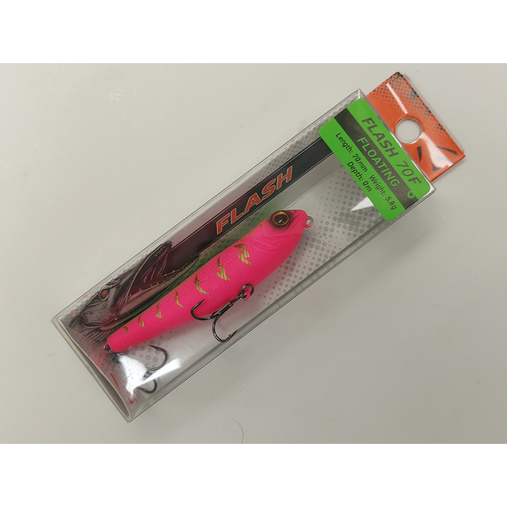 Воблер Select Flash 70F 5.8g col.04 (topwater), Цвет воблера: col.04, фото , изображение 2