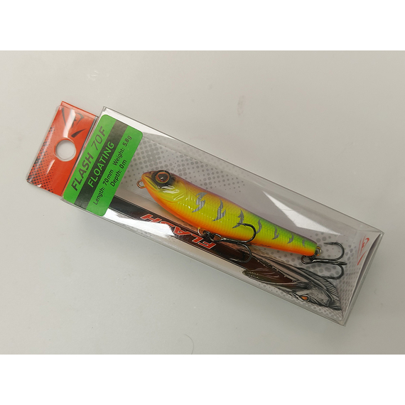 Воблер Select Flash 70F 5.8g col.03 (topwater), Колір воблера: col.03, фото , изображение 2