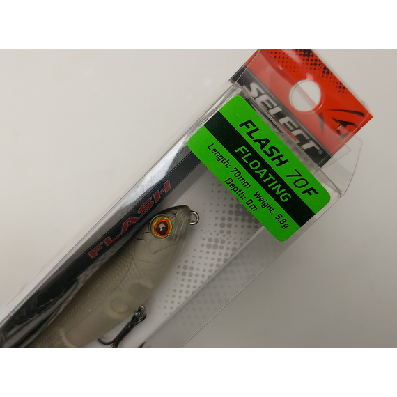 Воблер Select Flash 70F 5.8g col.20 (topwater), Колір воблера: col.20, фото , изображение 11