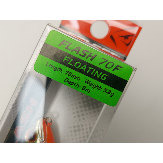 Воблер Select Flash 70F 5.8g col.24 (topwater), Колір воблера: col.24, фото , изображение 5