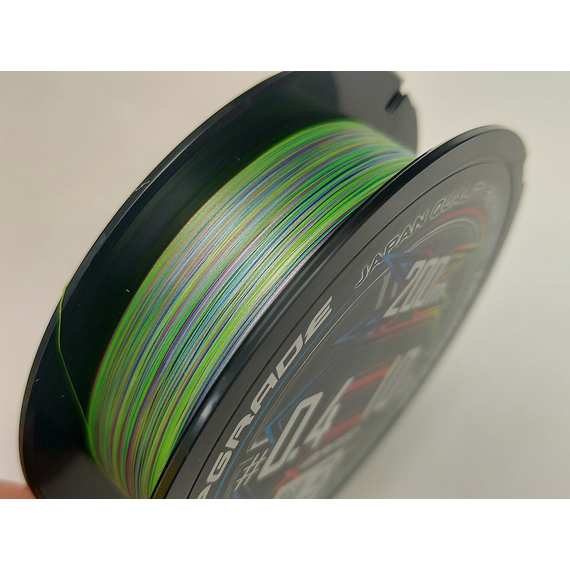 Шнур YGK X-Braid Upgrade X8 Pentagram 200m #0.4/0.10mm 10Lb/4.54kg, Диаметр: #0.4/0.10mm, Размотка: 200m, фото , изображение 5