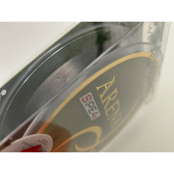 Шнур Favorite Arena PE 4x 150м (silver gray), Диаметр: #0.2/0.076mm, Размотка: 150m, Выберите цвет: серый, фото , изображение 6