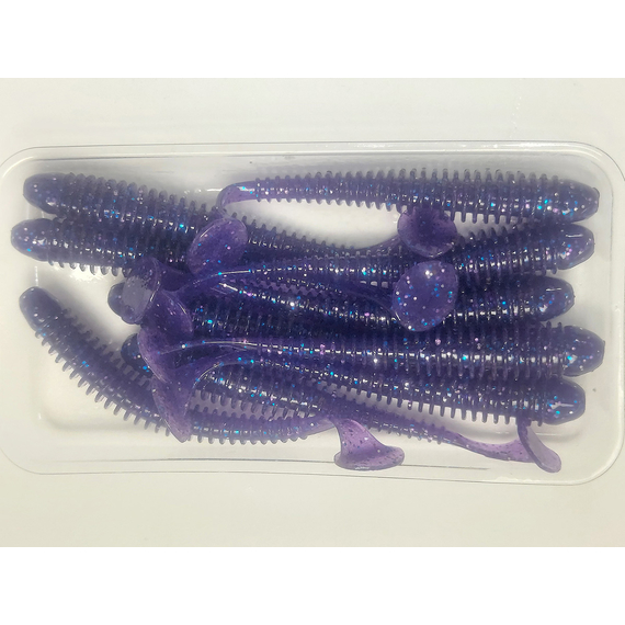 Силікон Keitech Swing Impact 3" (10 шт/упак), колір:ea#04 violet, Довжина силікону: 3" (7.6 см), Колір силікону: EA#04 Violet, фото , изображение 9