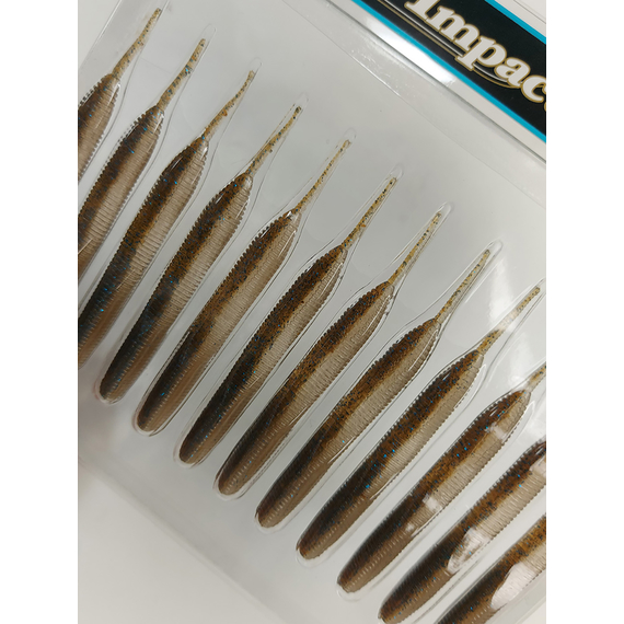 Силікон Keitech Sexy Impact 2.8" 12, колір:434 blue back cinnamon, Довжина силікону: 2.8" (7.1 см), Колір силікону: 434 Blue Back Cinnamon, фото , изображение 8