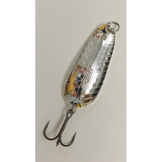 Блешня Select Grandex 20.0g 63mm #01 (срібло), Вага блешні: 20г, Колір блешні: 01, фото , изображение 3