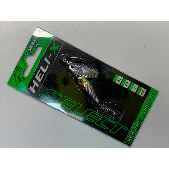 Блешня Select Heli-X №2 7.0g #08, Вага блешні: 7г, Колір блешні: 08, фото , изображение 2