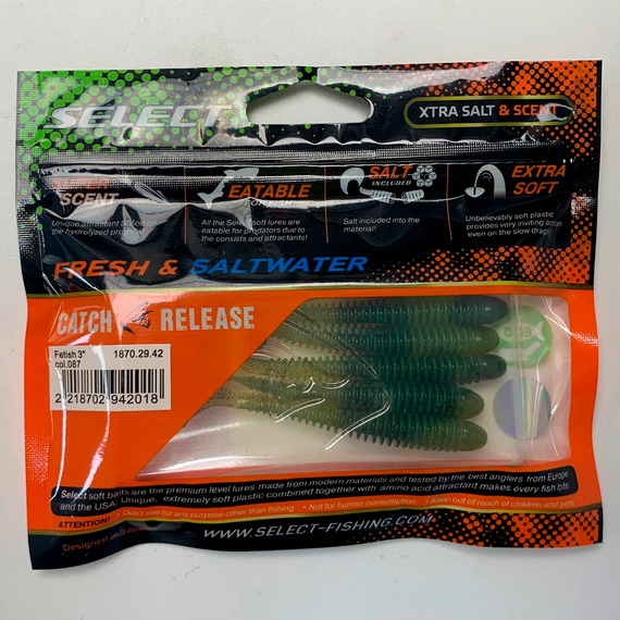 Силікон Select Fetish 3" col.087 (6 шт/упак), Довжина силікону: 3" (7.62 см), Колір силікону: 087, фото , изображение 10