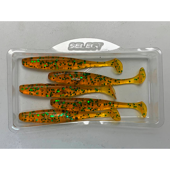 Силікон Select Easy Shad 3" col.006 (5 шт/упак), Довжина силікону: 3" (7.62 см), Колір силікону: 006, фото , изображение 9