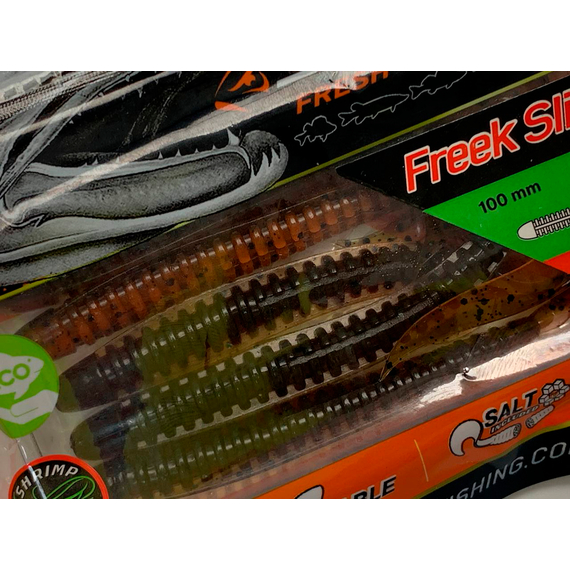 Силикон Select Freek Slim 4" col.217 (5 шт/пак), Длина силикона: 4.0" (10.16 см), Расцветка силикона: 217, фото , изображение 7