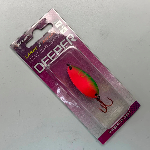 Блешня Select Deeper Lakes & Rivers 5.0g #018 DF (Dragon Fruit), фото , изображение 3