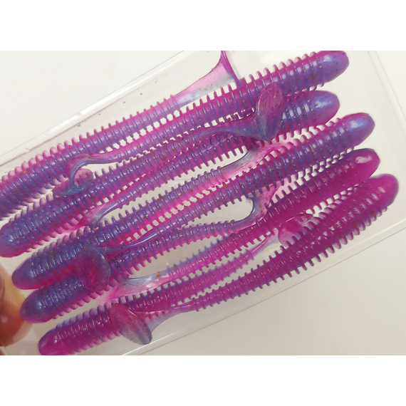 Силікон Keitech Swing Impact 3" (10 шт/уп), колір:473 morning dawn, Довжина силікону: 3" (7.6 см), Колір силікону: 473 Morning Dawn, фото , изображение 12