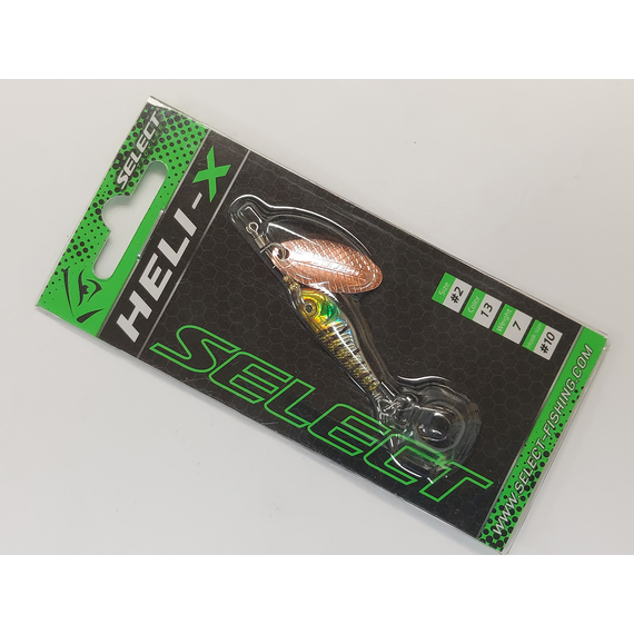 Блешня Select Heli-X №2 7.0g #13, Вага блешні: 7г, Колір блешні: 13, фото , изображение 2
