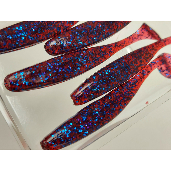 Силикон Select Easy Shad 3" col.110 (5 шт/упак), Длина силикона: 3" (7.62 см), Расцветка силикона: 110, фото , изображение 14