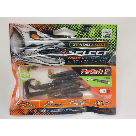 Силикон Select Fetish 2" col.102 (10 шт/упак), Длина силикона: 2" (5.08 см), Расцветка силикона: 102, фото , изображение 8