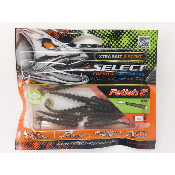 Силикон Select Fetish 2" col.102 (10 шт/упак), Длина силикона: 2" (5.08 см), Расцветка силикона: 102, фото , изображение 17