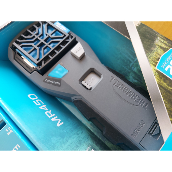 Устройство от комаров Thermacell MR-450X. Фумигатор от мошек и комаров Термасел, Выберите цвет: сірий, фото , изображение 10