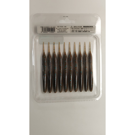 Силікон Keitech Sexy Impact 3.8" (10 шт/упак), колір:405 smoke cinnamon, Довжина силікону: 3.8" (9.7 см), Колір силікону: 405 Smoke Cinnamon, фото , изображение 16