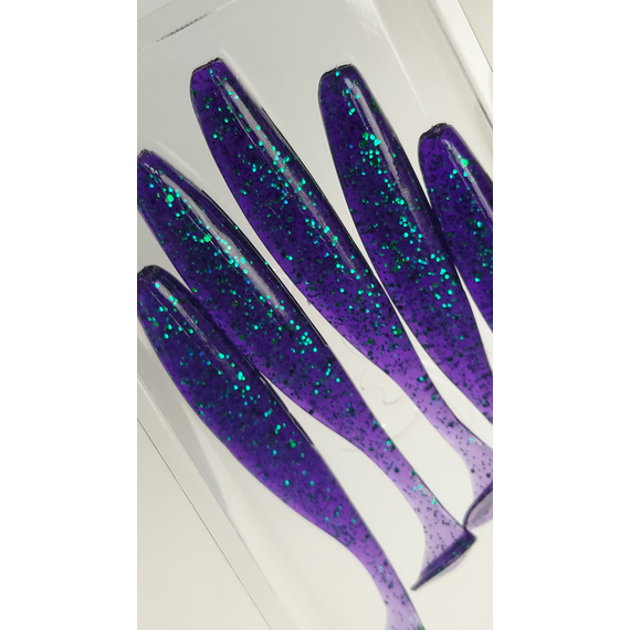 Силікон Select Easy Shad 3" col.777 (5 шт/упак), Довжина силікону: 3" (7.62 см), Колір силікону: 777, фото , изображение 9