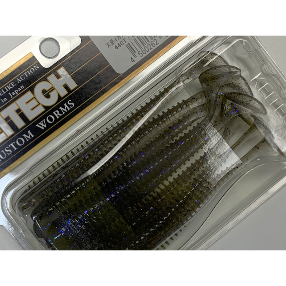 Силікон Keitech Swing Impact 3.5" (8 шт/упак), колір:440 electric shad, Довжина силікону: 3.5" (8.9 см), Колір силікону: 440 Electric Shad, фото , изображение 7