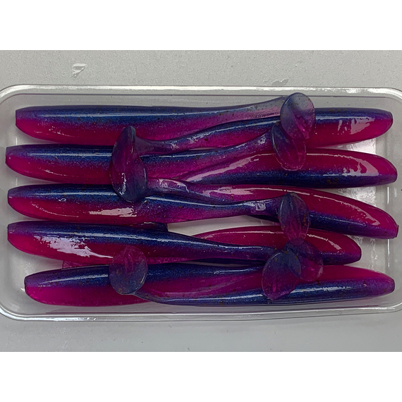 Силікон Keitech Easy Shiner 3" (10 шт/уп), колір:473 morning dawn, Довжина силікону: 3" (7.6 см), Колір силікону: 473 Morning Dawn, фото , изображение 9