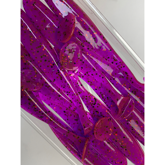 Силікон Keitech Easy Shiner 3" (10 шт/упак), колір:pal#13 mistic spice, Довжина силікону: 3" (7.6 см), Колір силікону: PAL#13 Mistic Spice, фото , изображение 11