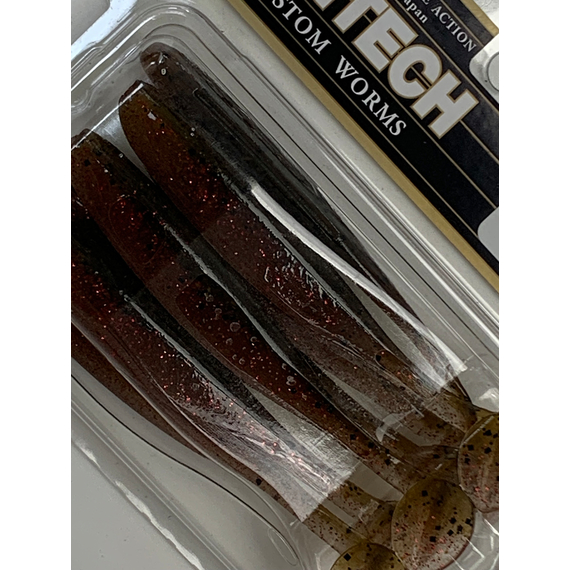 Силікон Keitech Easy Shiner 3.5", колір:404 red crawdad, Довжина силікону: 3.5" (8.9 см), Колір силікону: 404 Red Crawdad, фото , изображение 17