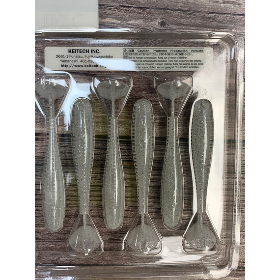 Силікон Keitech Swing Impact FAT 3.8" (6 шт/упак), колір:422 sight flash, Довжина силікону: 3.8" (9.7 см), Колір силікону: 422 Sight Flash, фото , изображение 12