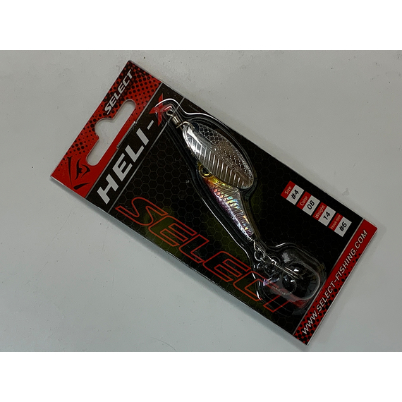 Блешня Select Heli-X №4 14.0g #08, Вага блешні: 14г, Колір блешні: 08, фото , изображение 2