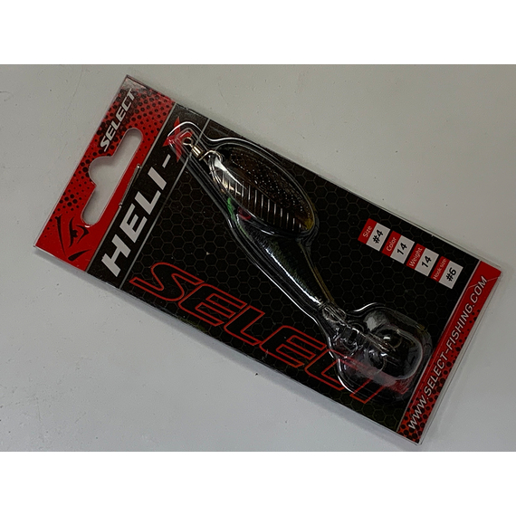 Блешня Select Heli-X №4 14.0g #14, Вага блешні: 14г, Колір блешні: 14, фото , изображение 6