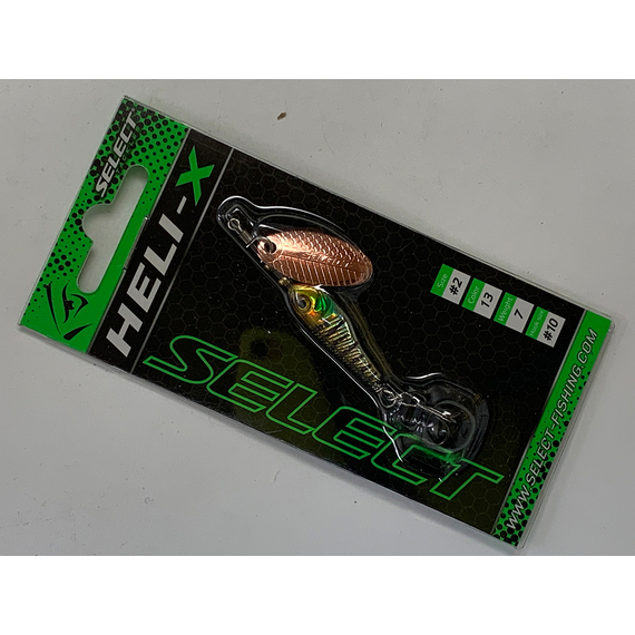 Блешня Select Heli-X №2 7.0g #13, Вага блешні: 7г, Колір блешні: 13, фото , изображение 6
