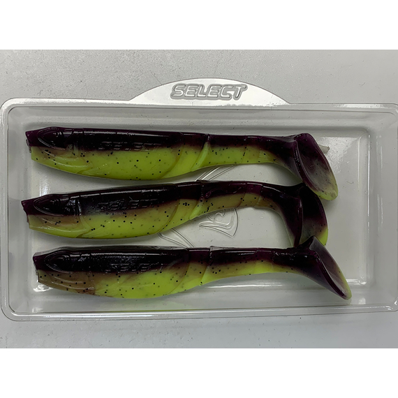 Силикон Select Boozer 4" col.201 (3 шт/упак), Длина силикона: 4.0" (10.16 см), Расцветка силикона: 201, фото , изображение 6