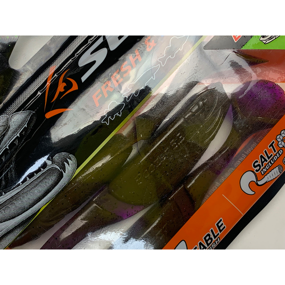 Силікон Select Boozer 5.3" col.888 (3 шт/упак), Довжина силікону: 5.3" (13 см), Колір силікону: 888, фото , изображение 5
