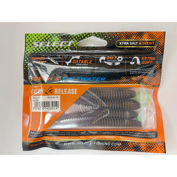 Силікон Select Fetish 4" col.888 (5 шт/упак), Довжина силікону: 4.0" (10.16 см), Колір силікону: 888, фото , изображение 7