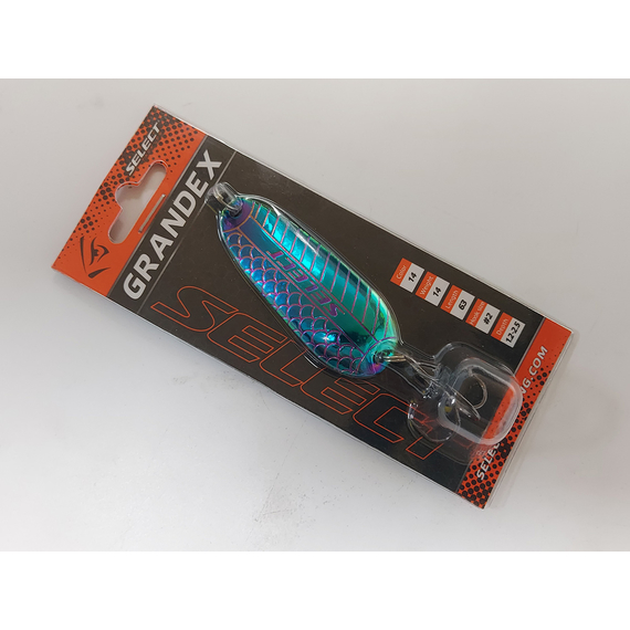 Блешня Select Grandex 14.0g 63mm #14, Вага блешні: 14г, Колір блешні: 14, фото , изображение 2