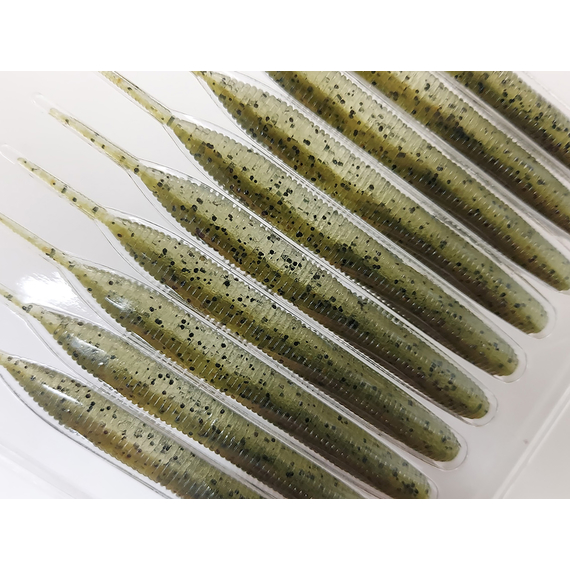 Силикон Keitech Sexy Impact 3.8" (10 шт/упак) ц:102 watermelon pp., Длина силикона: 3.8" (9.7 см), Расцветка силикона: 102 Watermelon PP, фото , изображение 11