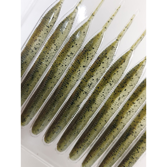 Силикон Keitech Sexy Impact 3.8" (10 шт/упак) ц:102 watermelon pp., Длина силикона: 3.8" (9.7 см), Расцветка силикона: 102 Watermelon PP, фото , изображение 14