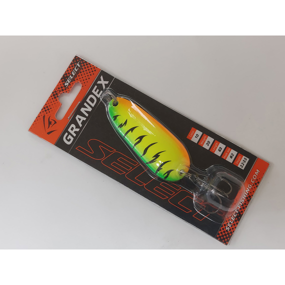 Блешня Select Grandex 20.0g 63mm #10, Вага блешні: 20г, Колір блешні: 10, фото , изображение 3