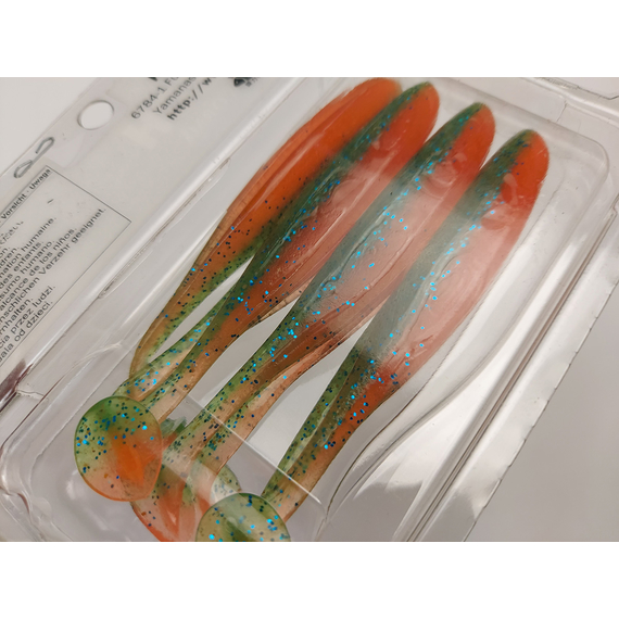 Силікон Keitech Easy Shiner 3.5", колір:pal#11 rotten carrot, Довжина силікону: 3.5" (8.9 см), Колір силікону: PAL#11 Rotten Carrot, фото , изображение 12