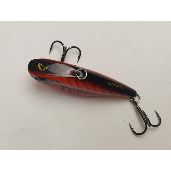 Воблер Savage Gear Fat Vibes 51S 51mm 11.0g Red Crayfish, Размер/Вес: 51мм/11г, Цвет воблера: Red Crayfish, фото , изображение 5