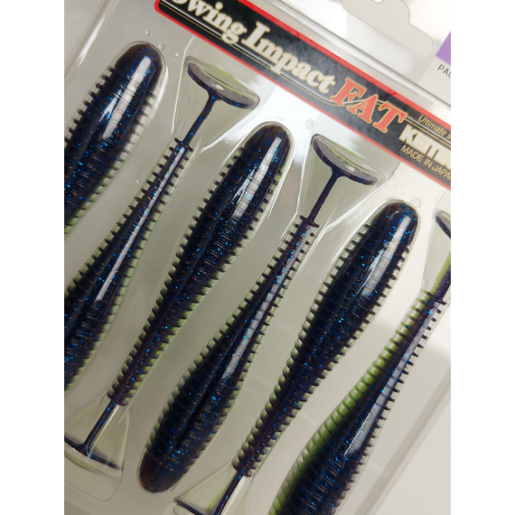 Силікон Keitech Swing Impact FAT 4.3" (6 шт/упак), колір:pal#06 violet lime berry, Довжина силікону: 4.3" (10.9 см), Колір силікону: PAL#06 Violet Lime Berry, фото , изображение 12