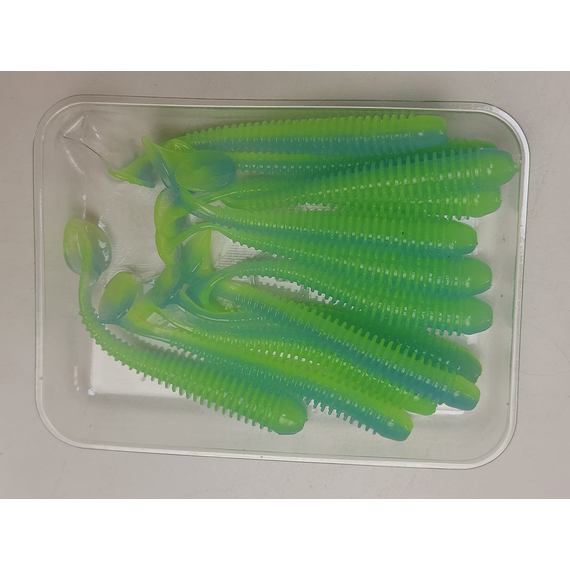 Силікон Keitech Swing Impact 2" (12 шт/упак), колір:pal#03 ice chartreuse, Довжина силікону: 2" (5.1 см), Колір силікону: PAL#03 Ice Chartreuse, фото , изображение 8