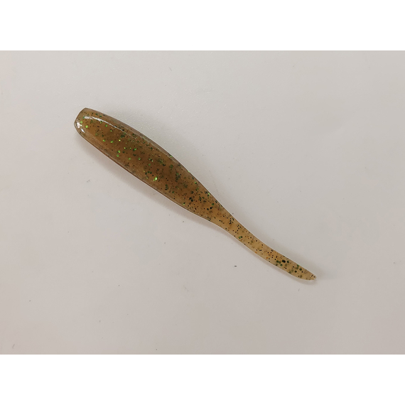 Силикон Keitech Shad Impact 2" (12 шт/упак) ц:309 sahara olive flk., Длина силикона: 2" (5.1 см), Расцветка силикона: 309 Sahara Olive Flk, фото , изображение 5