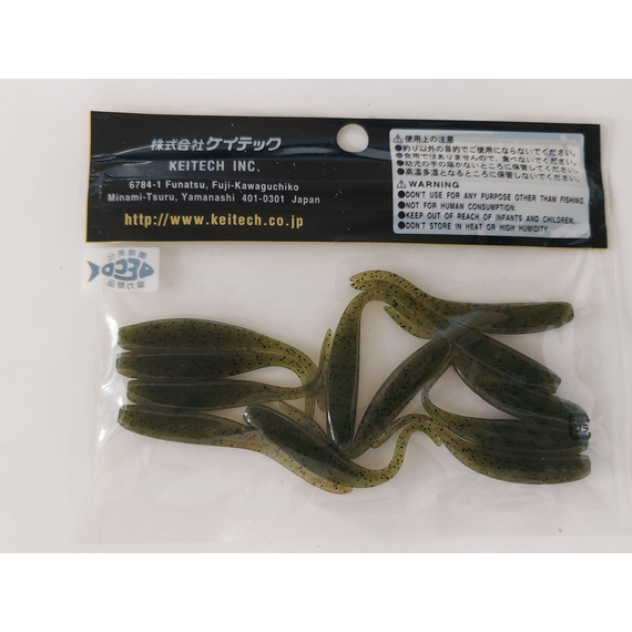 Силікон Keitech Shad Impact 2" (12 шт/упак), колір:102 watermelon pp., Довжина силікону: 2" (5.1 см), Колір силікону: 102 Watermelon PP, фото , изображение 14