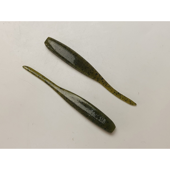 Силікон Keitech Shad Impact 2" (12 шт/упак), колір:102 watermelon pp., Довжина силікону: 2" (5.1 см), Колір силікону: 102 Watermelon PP, фото , изображение 12