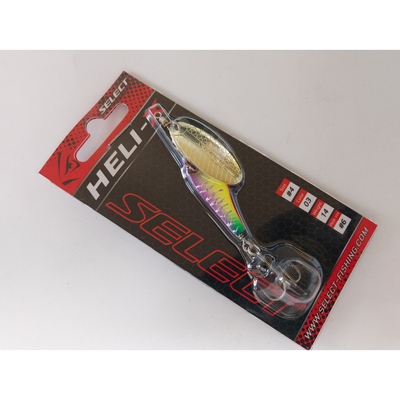 Блешня Select Heli-X №4 14.0g #03, Вага блешні: 14г, Колір блешні: 03, фото , изображение 2