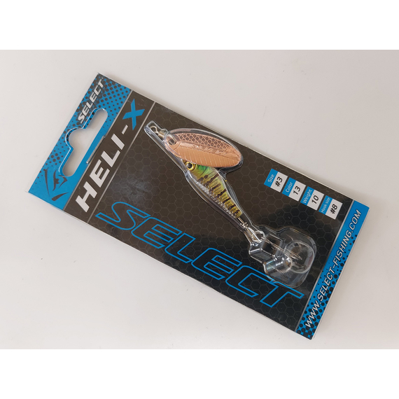 Блешня Select Heli-X №3 10.0g #13, Вага блешні: 10г, Колір блешні: 13, фото , изображение 2